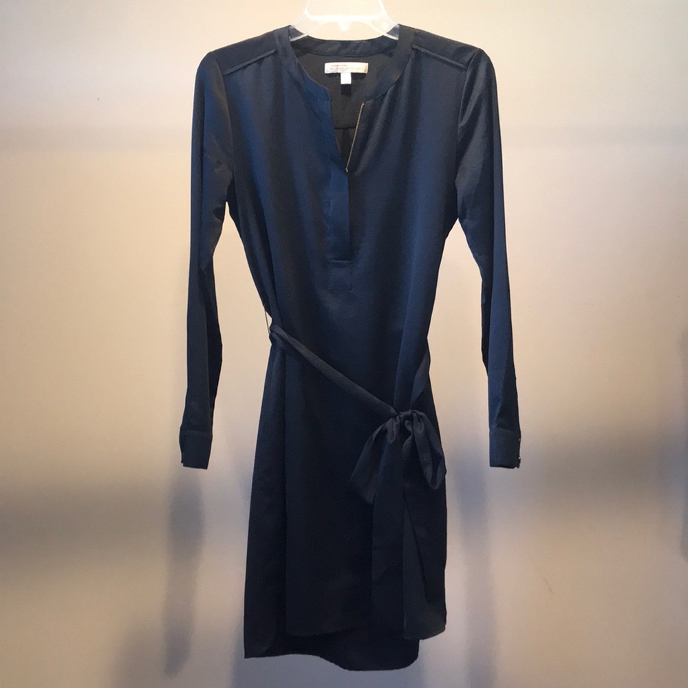 Black Shirt dress Size 2 - Banana Republic